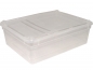Preview: BraPlast Dose 3,0 L clear box with flap lid