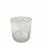 Preview: Arena Vase 10x10cm aus Glas