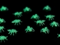 Preview: Kleine Plastik-Ameisen 70 St. - fluoreszierend