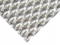 Preview: Aluminium Streckgitter ultrafein Mw 0,2mm - 10cm x 20cm