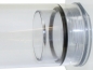 Preview: formicarium threaded bush for 50mm bore - transparent
