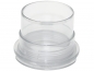 Preview: formicarium threaded bush for 50mm bore - transparent