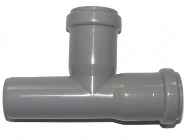 Rohrverbindung T für 50mm Rohr - grau
