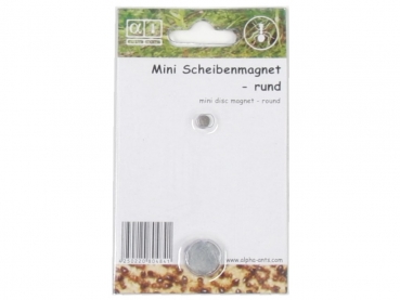 Alpha Ants Mini Scheibenmagnet - rund