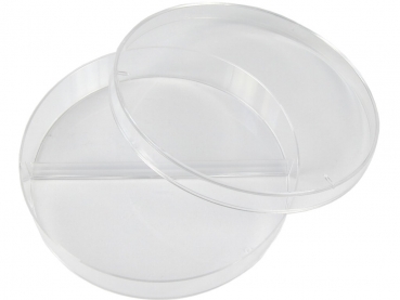 PS petri dish 94 x 16 mm divided into 2 parts