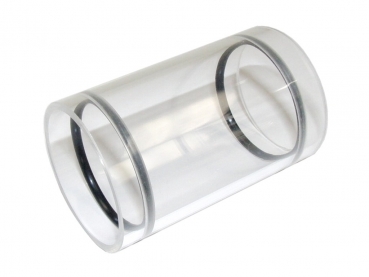 Rohrverbindung Form I Acryl 60mm für 50mm Rohr