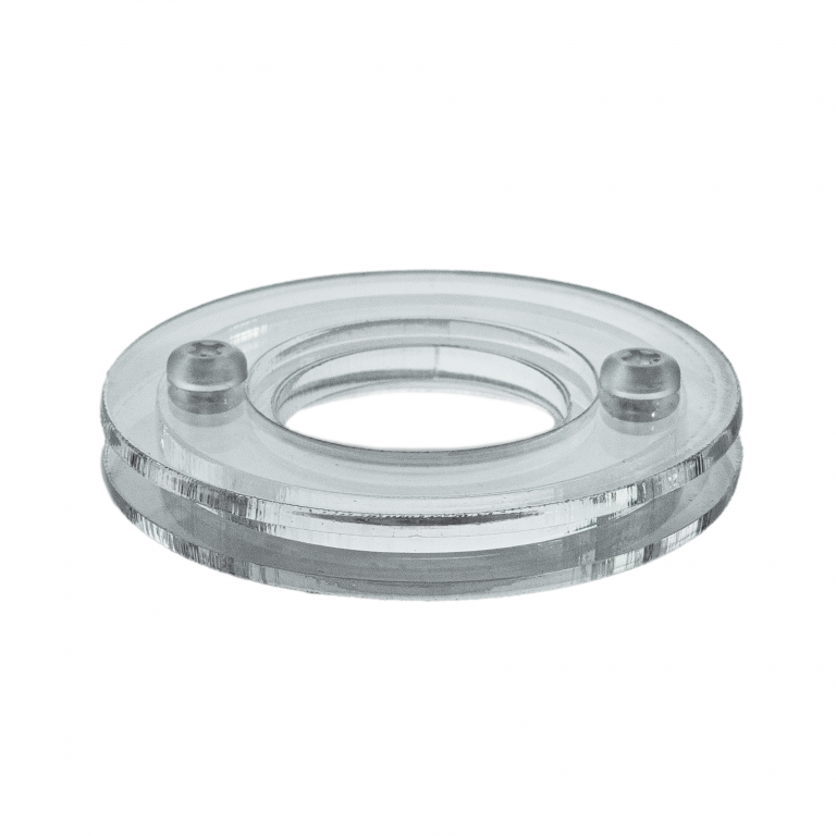 Bohrungsadapter 50 auf 27mm - transparent