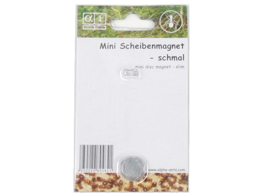 Alpha Ants Mini Scheibenmagnet - eckig