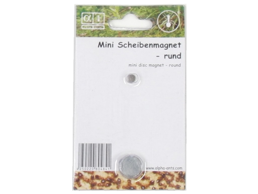 Alpha Ants Mini Scheibenmagnet - rund