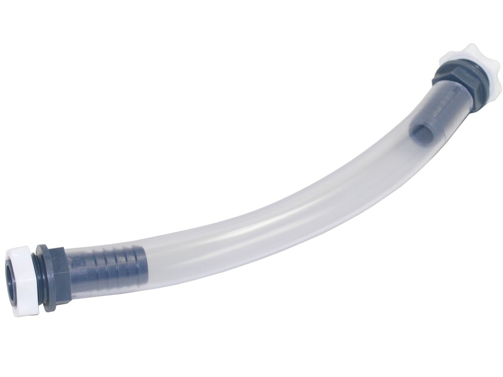 basin link with tubes for 27mm holes - 3/4