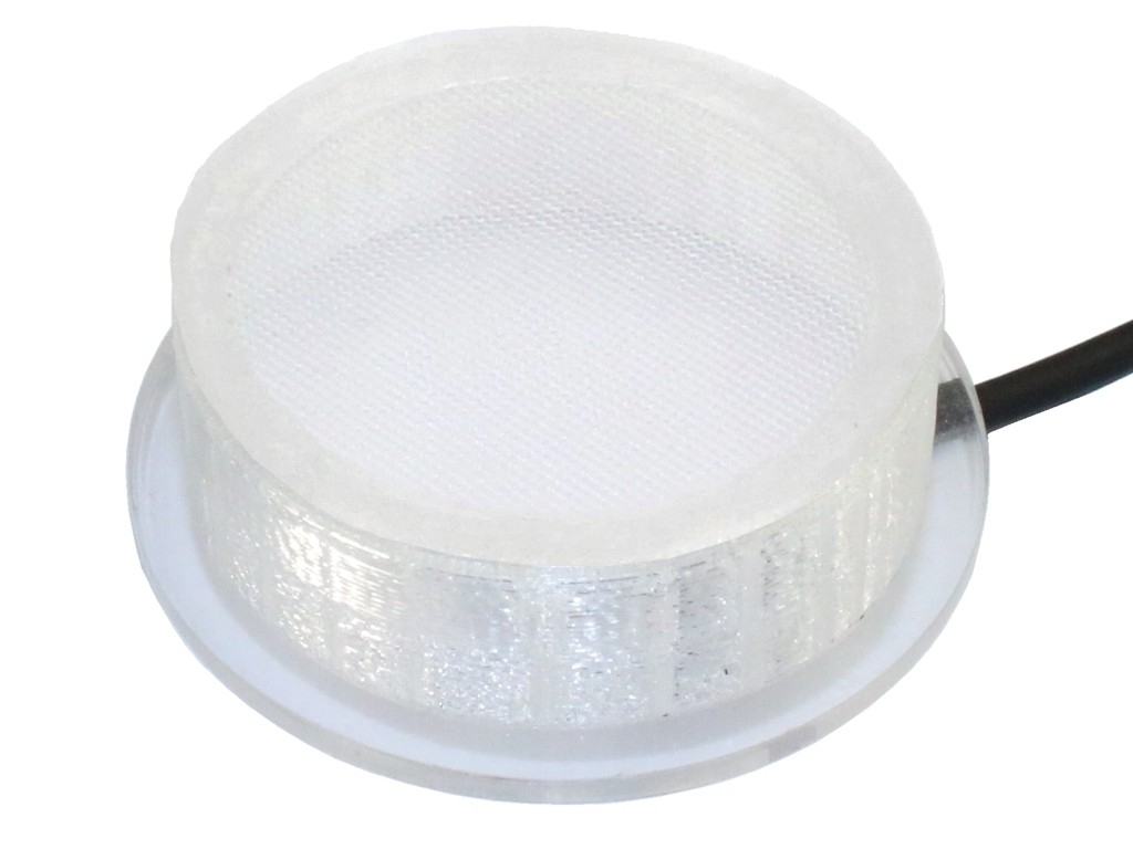 Gitterkappe fein - für Gittereinsatz Acryl 50mm